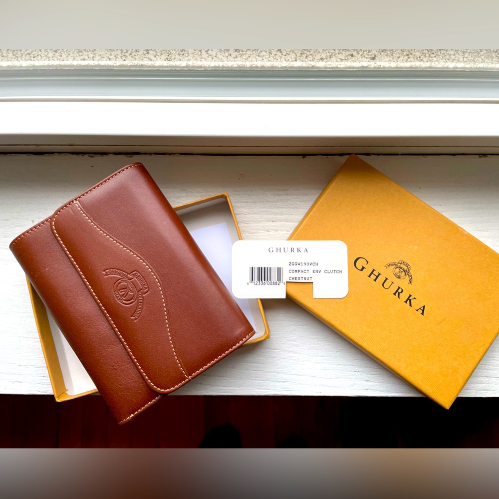 NWT Ghurka Leather Wallet received as gift